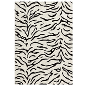 Atmacha Home & Living Rug Wilder Tiger Mono Rug – Contemporary Black & Grey Animal Print Rug