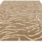 Atmacha Home & Living Rug Wilder Tiger Taupe Rug – Neutral Animal Print Rug for Modern Homes