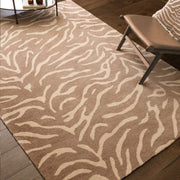 Atmacha Home & Living Rug Wilder Tiger Taupe Rug – Neutral Animal Print Rug for Modern Homes
