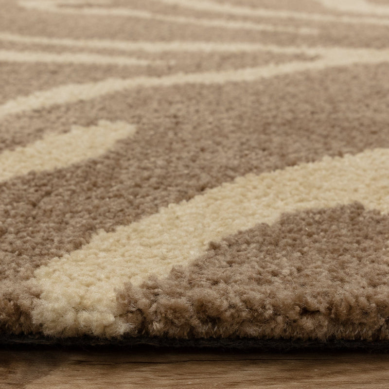 Atmacha Home & Living Rug Wilder Tiger Taupe Rug – Neutral Animal Print Rug for Modern Homes