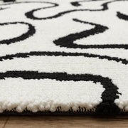 Atmacha Home & Living Rug Wilder Zebra Mono Rug – Black & White Modern Animal Print Rug