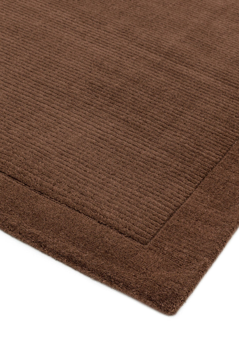 Atmacha Home & Living Rug York Chocolate Plain Rug
