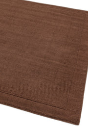 Atmacha Home & Living Rug York Chocolate Plain Rug