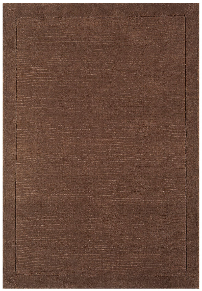 Atmacha Home & Living Rug York Chocolate Plain Rug