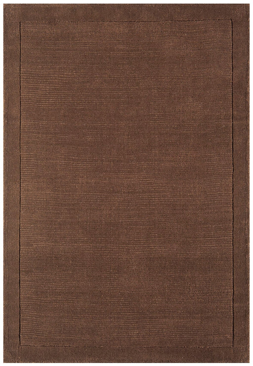 Atmacha Home & Living Rug York Chocolate Plain Rug