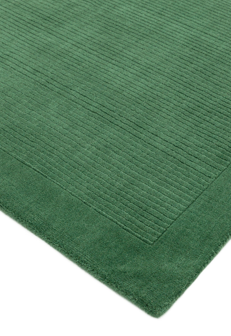 Atmacha Home & Living Rug York Forest Green Plain Rug