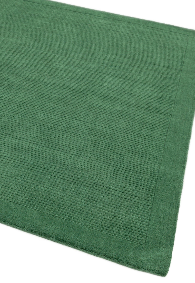 Atmacha Home & Living Rug York Forest Green Plain Rug