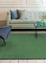 Atmacha Home & Living Rug York Forest Green Plain Rug