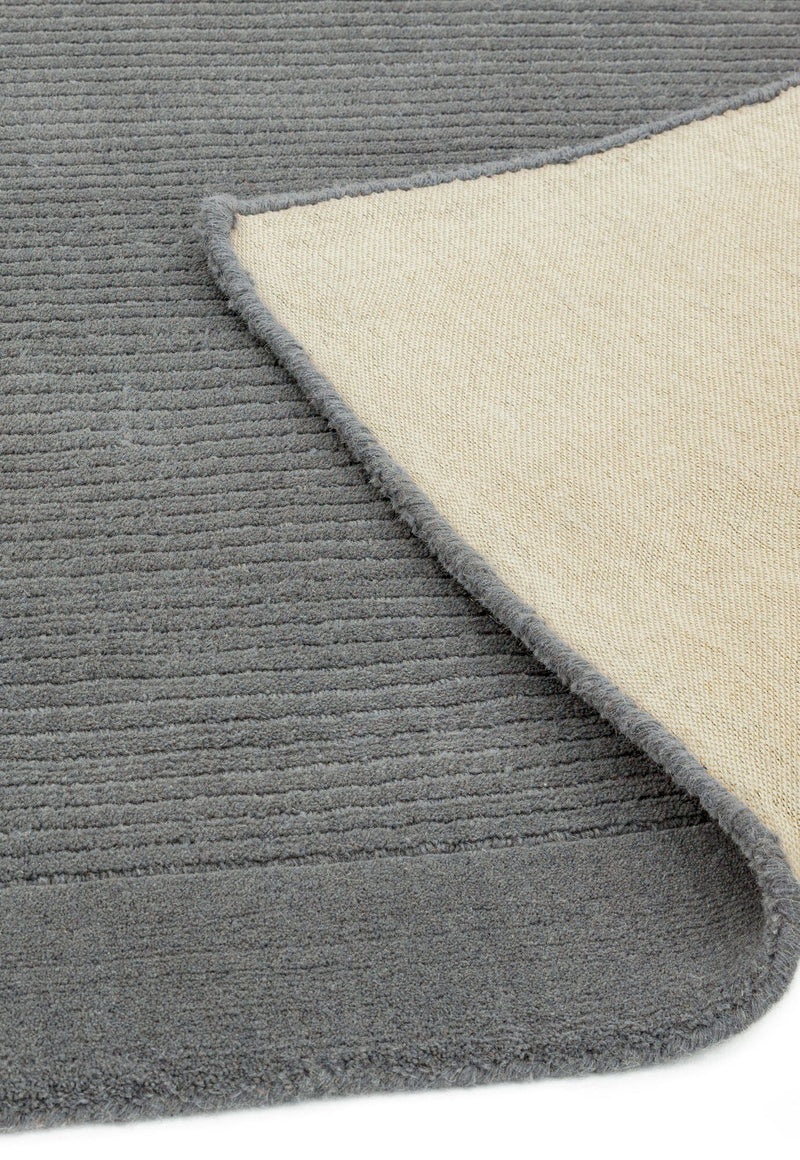 Atmacha Home & Living Rug York Grey Plain Rug