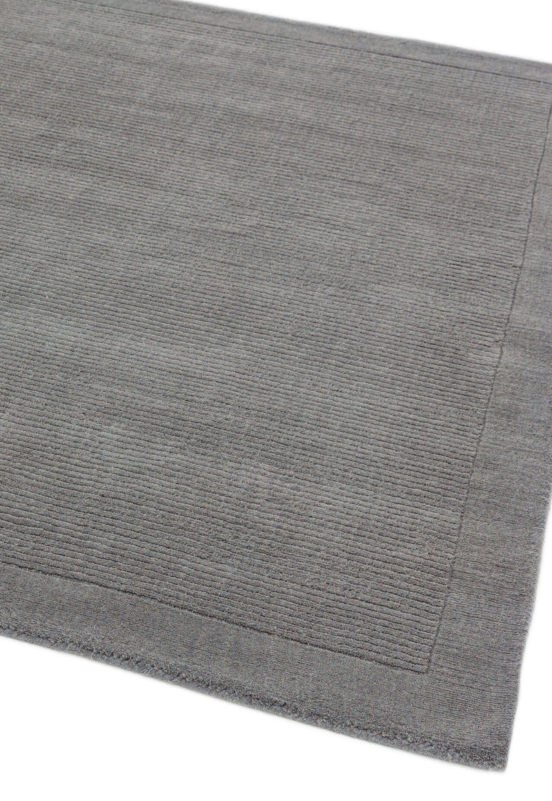 Atmacha Home & Living Rug York Grey Plain Rug