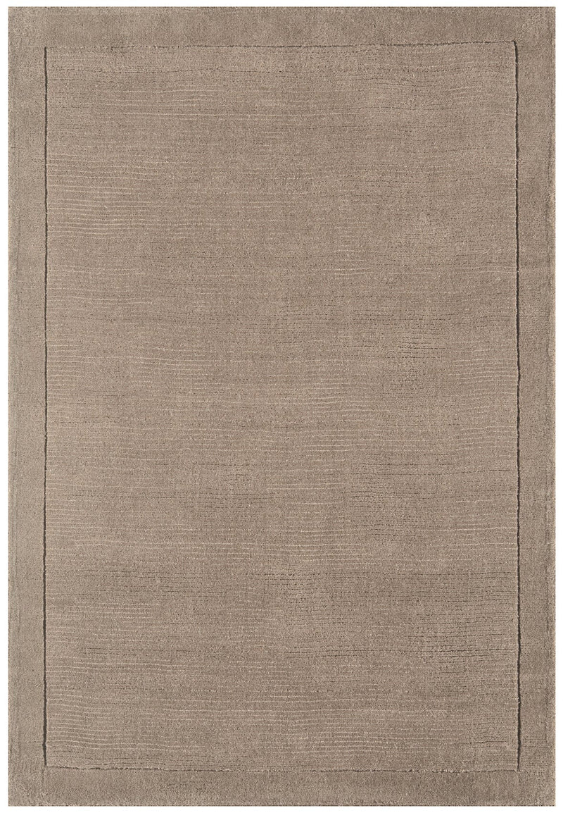 Atmacha Home & Living Rug York Taupe Plain Rug