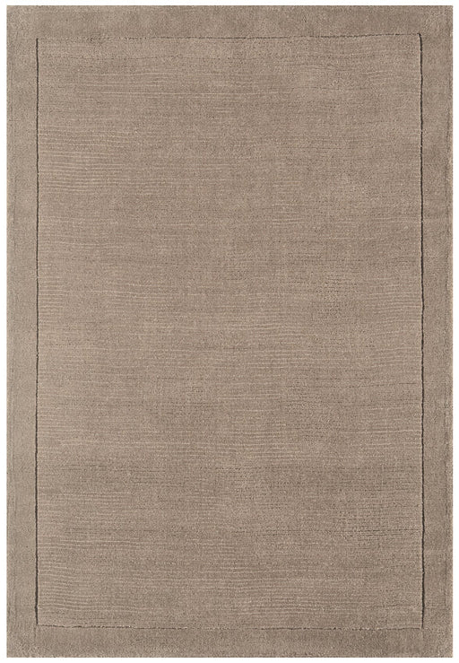 Atmacha Home & Living Rug York Taupe Plain Rug