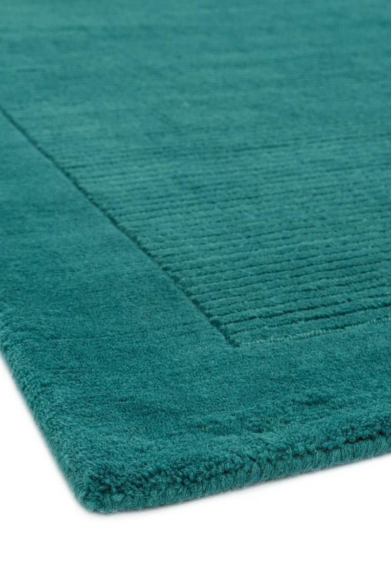 Atmacha Home & Living Rug York Teal Plain Rug
