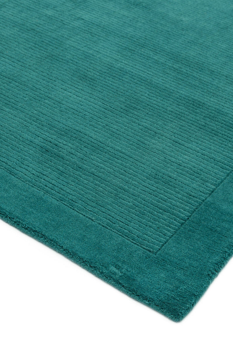 Atmacha Home & Living Rug York Teal Plain Rug