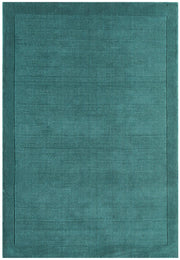Atmacha Home & Living Rug York Teal Plain Rug