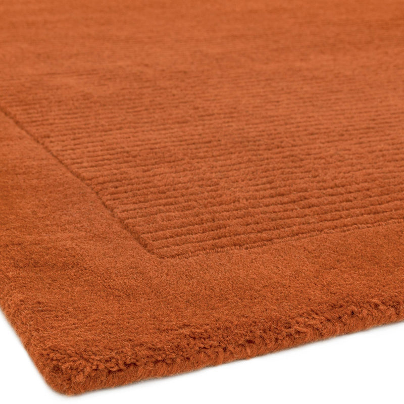 Atmacha Home & Living Rug York Terracotta - Orange - Plain Rug