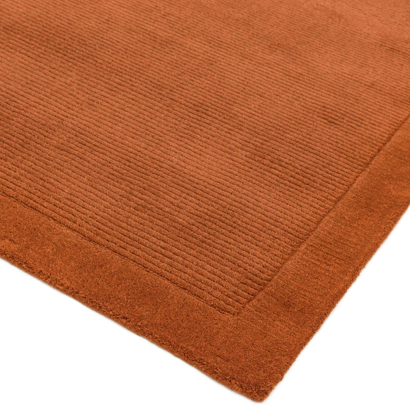 Atmacha Home & Living Rug York Terracotta - Orange - Plain Rug