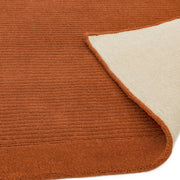 Atmacha Home & Living Rug York Terracotta - Orange - Plain Rug