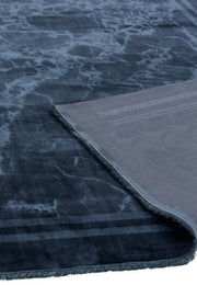 Atmacha Home & Living Rug Zehraya ZE02 Ink Blue Border Abstract Rug