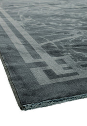 Atmacha Home & Living Rug Zehraya ZE03 Grey Border Abstract Rug