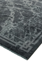 Atmacha Home & Living Rug Zehraya ZE03 Grey Border Abstract Rug