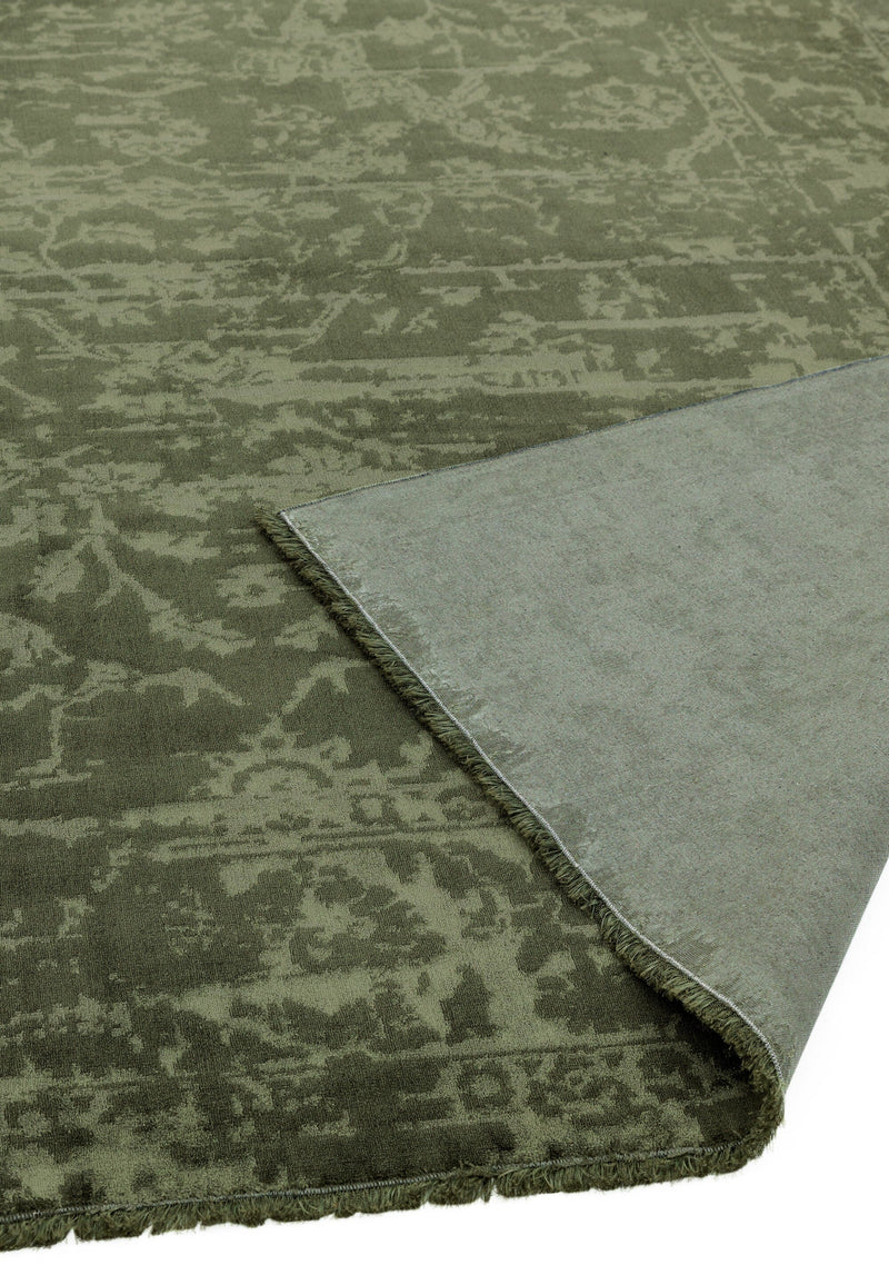 Atmacha Home & Living Rug Zehraya ZE06 Green Abstract Abstract Rug