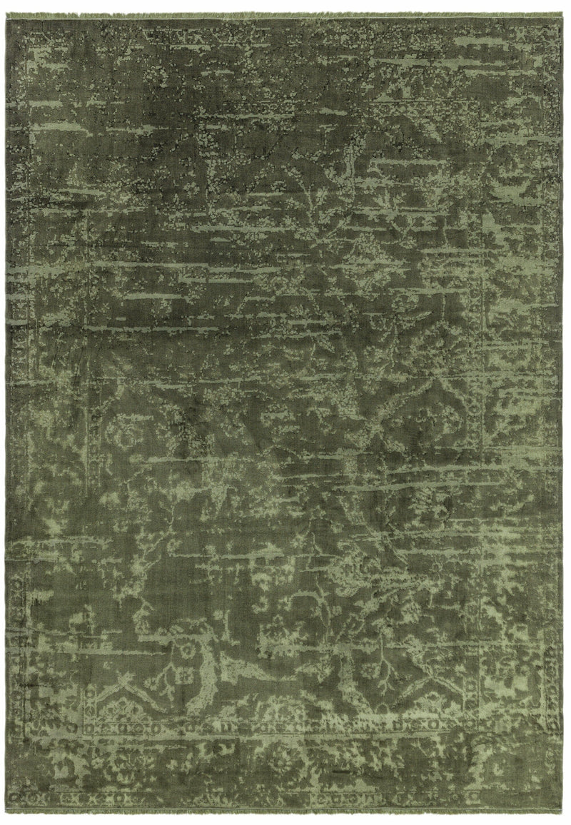 Atmacha Home & Living Rug Zehraya ZE06 Green Abstract Abstract Rug