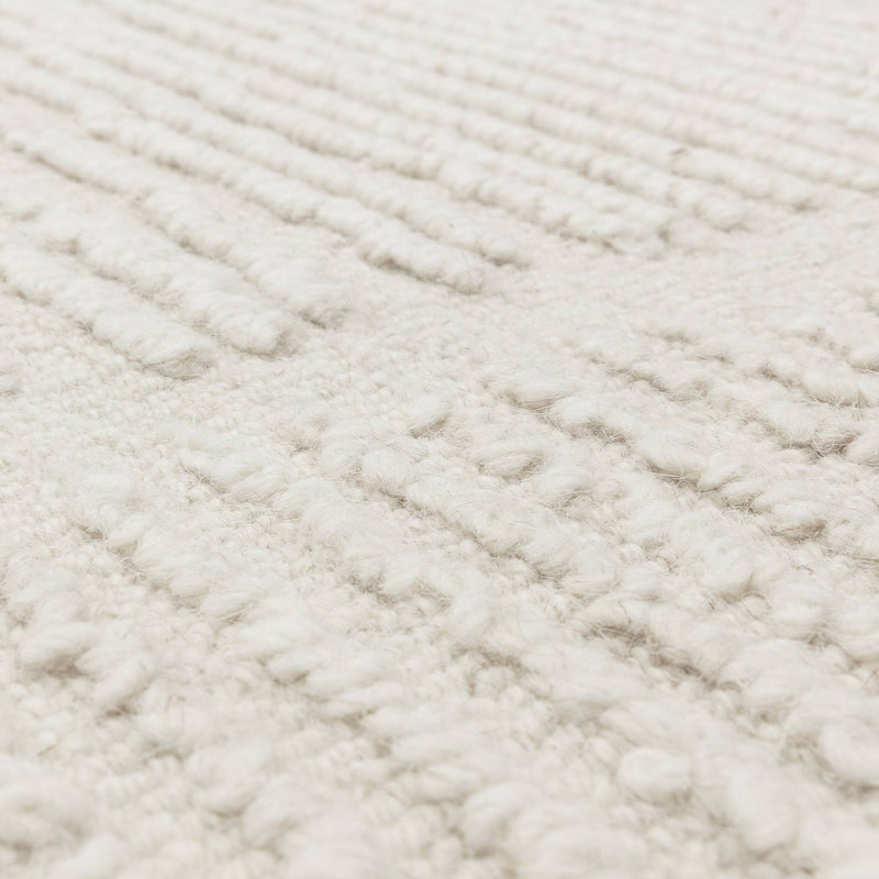 Atmacha Home & Living Rug Zennith Column - Cream/White - Boho Rug