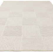 Atmacha Home & Living Rug Zennith Grid - Cream/White - Boho Rug
