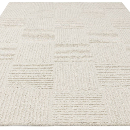 Atmacha Home & Living Rug Zennith Grid - Cream/White - Boho Rug