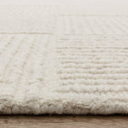 Atmacha Home & Living Rug Zennith Grid - Cream/White - Boho Rug