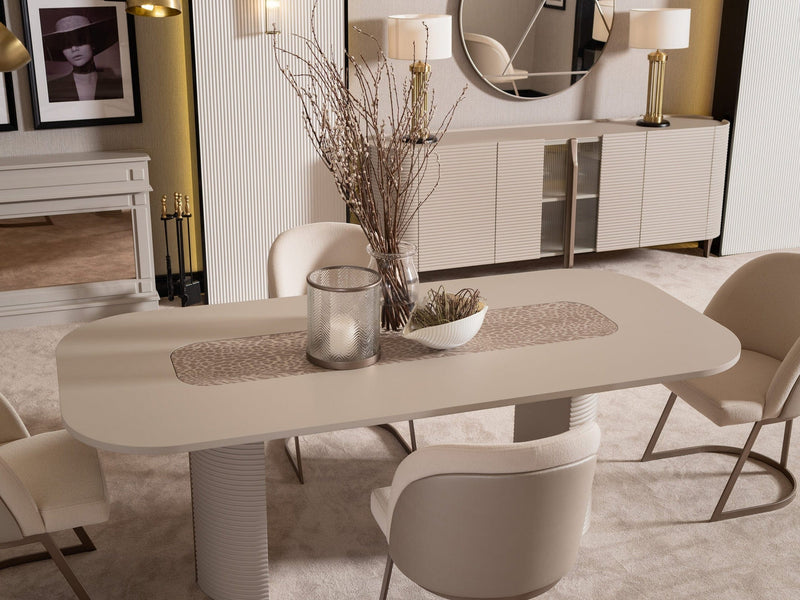 Atmacha Home & Living Sideboard Louis Sideboard & Mirror