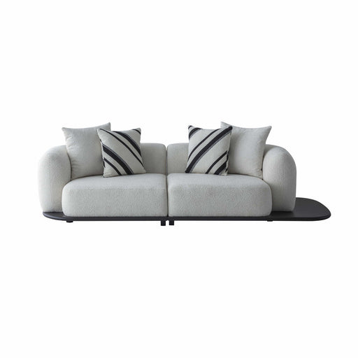 Sorell Sofa — isolated front view showing the two modules and end surface