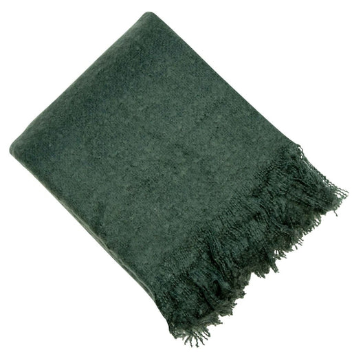 Atmacha Home & Living Throw 130x180 cm / Assorted FAUX THICK MOHAIR THROW JADE 130x180 cm