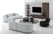 Atmacha Home & Living TV Units Walnut – Bottom Cabinet Only (Without Wall Panel) Altair TV Unit