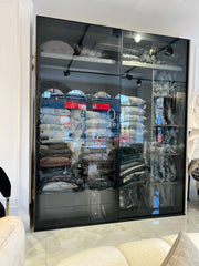 Atmacha Home & Living WARDROBE EX-DISPLAY - Pearl Sliding Wardrobe