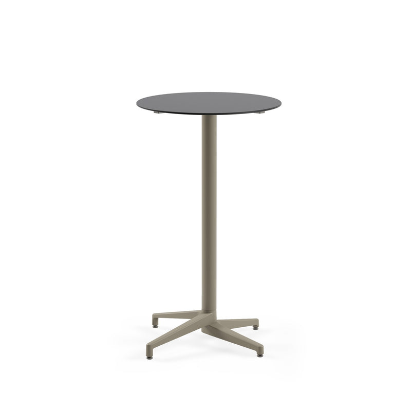 Moon-C Bar Ø69 | Fixed Bar Table - HPL/CPL ANTHRACITE GRAY (3155) - M-BT-TMC15-VZN-HPL15 - 1
