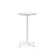 Moon-C Bar Ø69 | Fixed Bar Table - HPL/CPL TERRAZZO-2 - M-BT-TMC15-IVW-HPL6 - 1