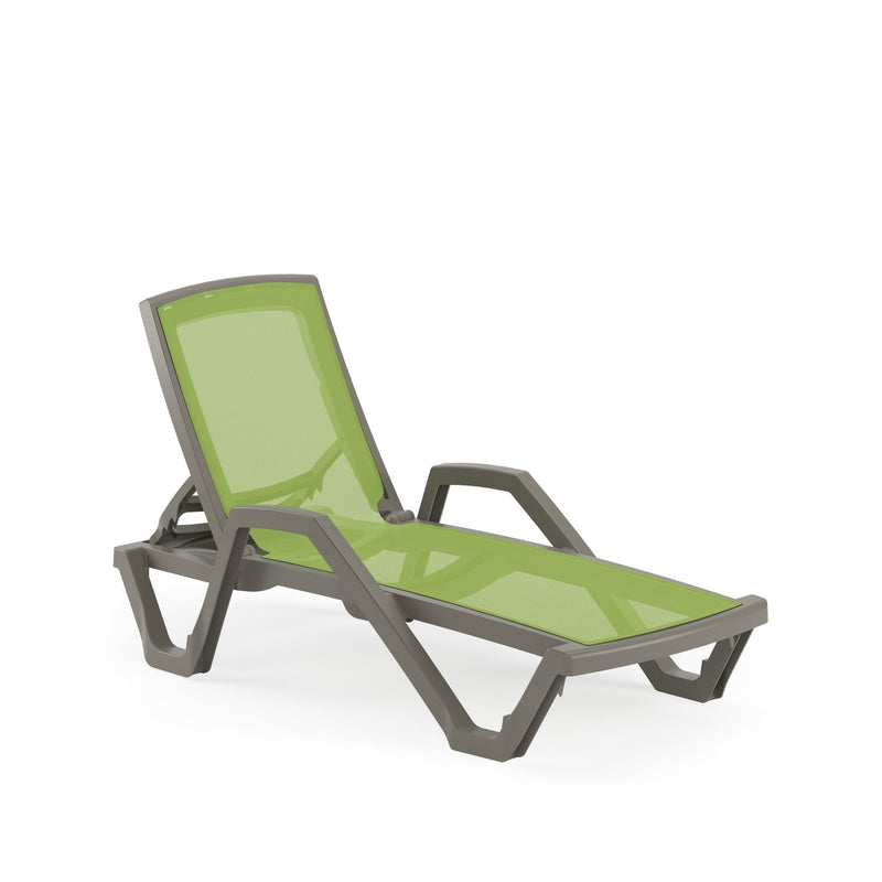 MARE | with armrest Sun Lounger - MINK - M-SL-MREA-MIN-3045471 - 1