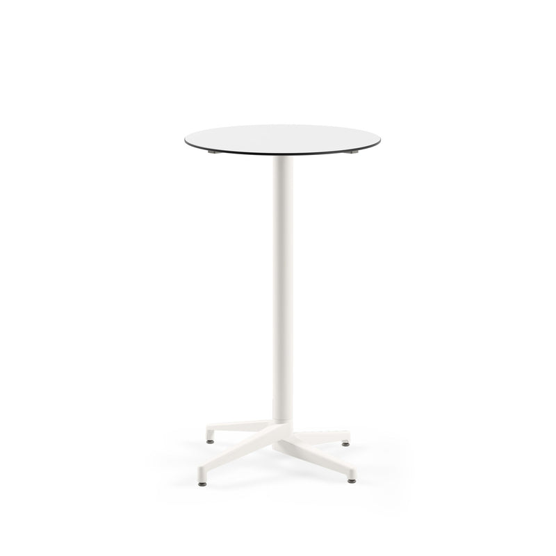 Moon-C Bar Ø69 | Fixed Bar Table - HPL/CPL WHITE - M-BT-TMC15-IVW-HPL3 - 1