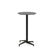 Moon-C Bar Ø69 | Fixed Bar Table - HPL/CPL ANTHRACITE GRAY (3155) - M-BT-TMC15-BLK-HPL15 - 1