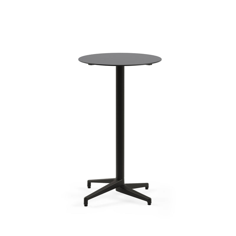 Moon-C Bar Ø69 | Fixed Bar Table - HPL/CPL ANTHRACITE GRAY (3155) - M-BT-TMC15-BLK-HPL15 - 1
