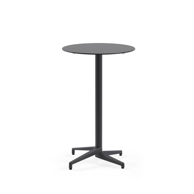 Moon-C Bar Ø77 cm | Fixed Bar Table - HPL/CPL ANTHRACITE GRAY (3155) - M-BT-TMC17-ANT-HPL15 - 1