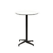Moon-C Bar Ø77 cm | Fixed Bar Table - HPL/CPL WHITE - M-BT-TMC17-BLK-HPL3 - 1