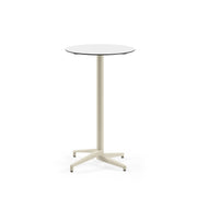 Moon-C Bar Ø69 | Fixed Bar Table - HPL/CPL WHITE - M-BT-TMC15-BEI-HPL3 - 1