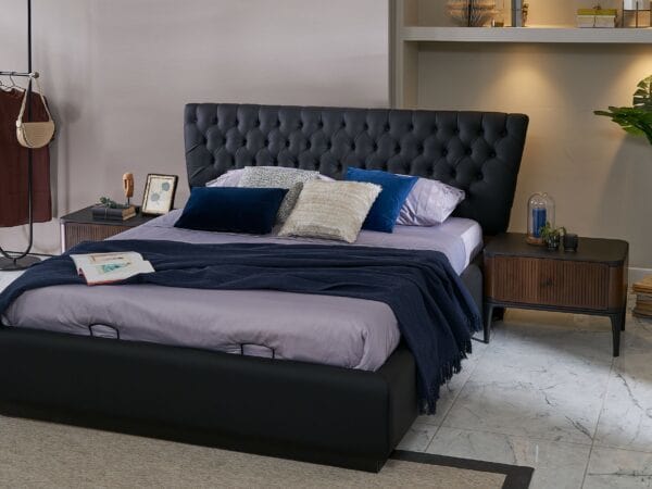Atmacha Home And Living Bed Amelia Bed with Storage