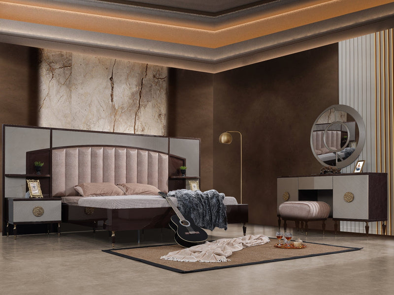 Atmacha Home And Living Bed Venedik Bed with Storage