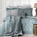 Atmacha Home And Living Bedding Set Turquoise Lucian 11 Piece Bedding Set