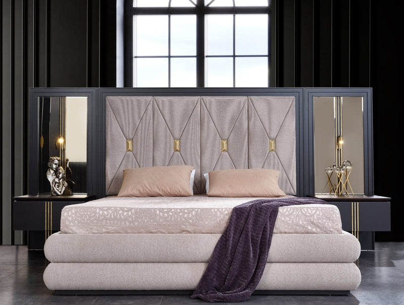 Atmacha Home And Living Bedroom Set Madrid Bedroom Set