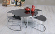 Atmacha - Home and Living Coffee Table Smart Round Coffee Table